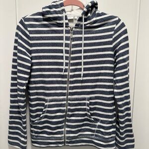 Striped Hoodie with Pockets